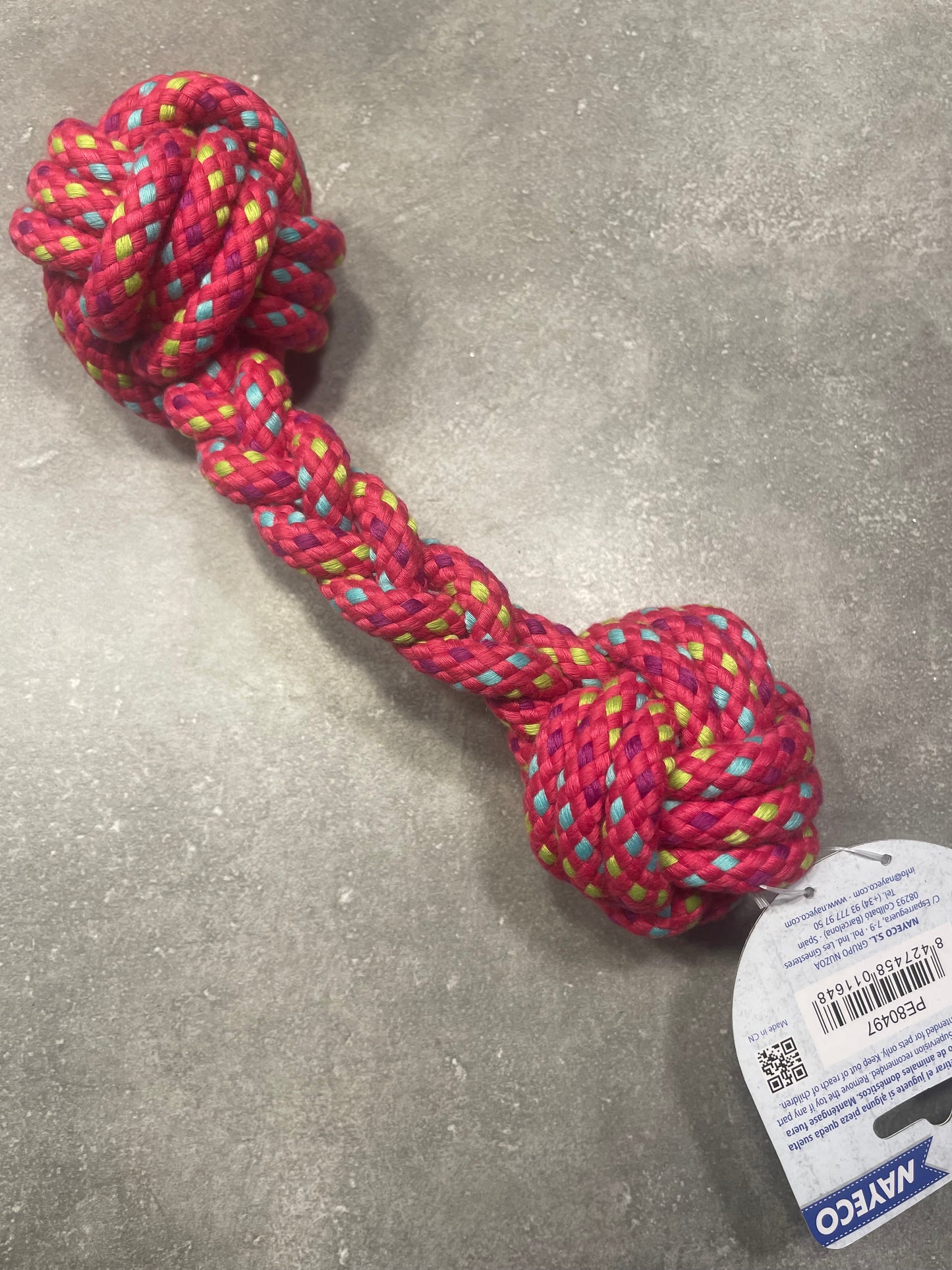 Jouet chien corde Dotty Dog 22cm